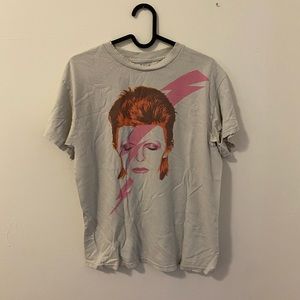 David Bowie shirt from Brandy Melville